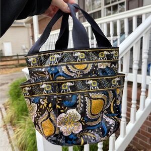 Vera Bradley Shower Caddy Ellie Blue Vintage